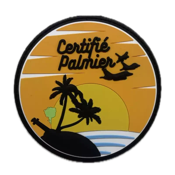 Patch PVC « Certifié Palmier »